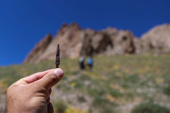 Van Gürpınar'da Urartu dönemine ait kale kalıntısı bulundu Foto: AA Van Gürpınar'da Urartu dönemine ait kale kalıntısı bulundu Foto: AA